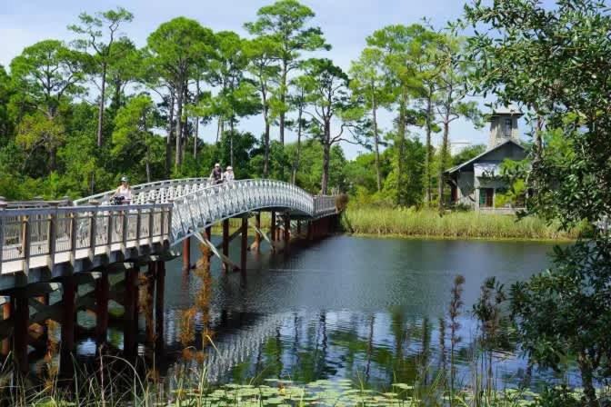 The Birdhouse In Luxury Watercolor Brand New 6 Seat Golf Cart Villa Santa Rosa Beach Exterior photo
